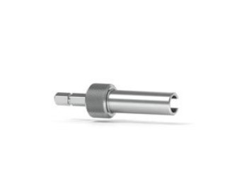 Upchurch Scientific Extender Tool to Torque Driver for Standard Nut Knurl with 1/4 inch Head Hex Drive, Single - P-291 - Click Image to Close